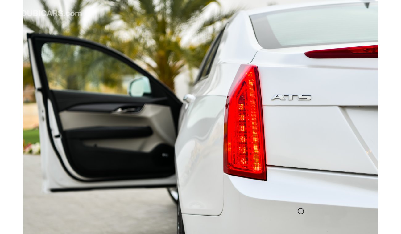 Cadillac ATS Agency Warranty and Service Contract! - Cadillac ATS - GCC - AED 1,610 PER MONTH - 0% DOWNPAYMENT