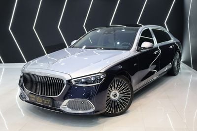 مرسيدس بنز S 680  2024 Mercedes-Maybach S680, Two-Tone, Executive Rear Seat Package, Gargash Warranty + Service!!