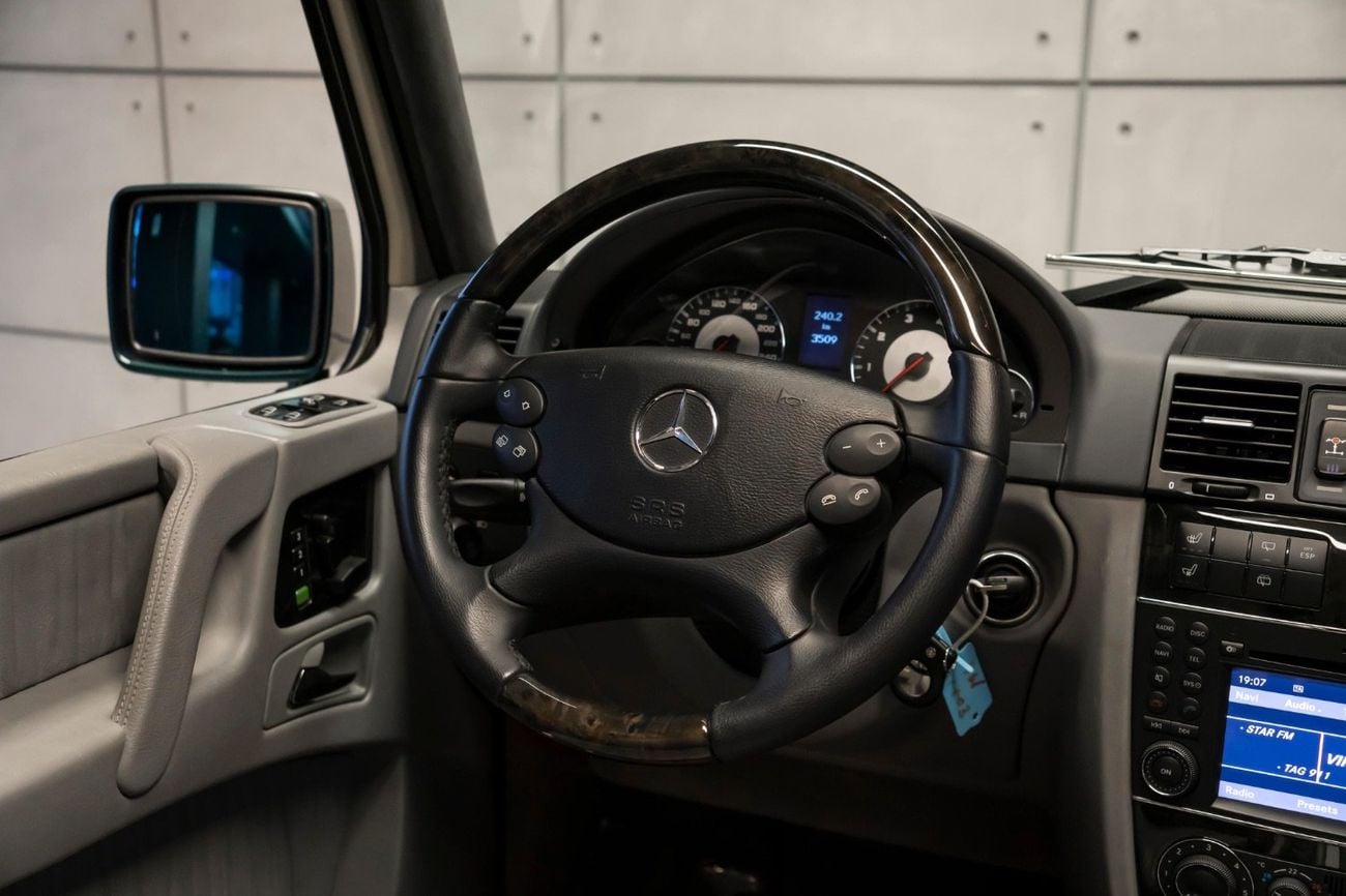Mercedes Benz G55 AMG STD | 2009 | 3.500 km | GCC Specs | Collectors car