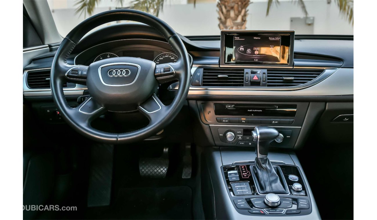 Audi A6 S-Tronic - Full Audi Service History - AED 1,155 PM! - 0% DP