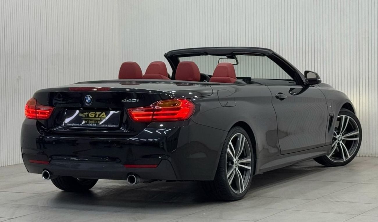 بي أم دبليو 440i M Sport 3.0L 2017 BMW 440i M-Sport Convertible, Service History, Excellent Condition, GCC