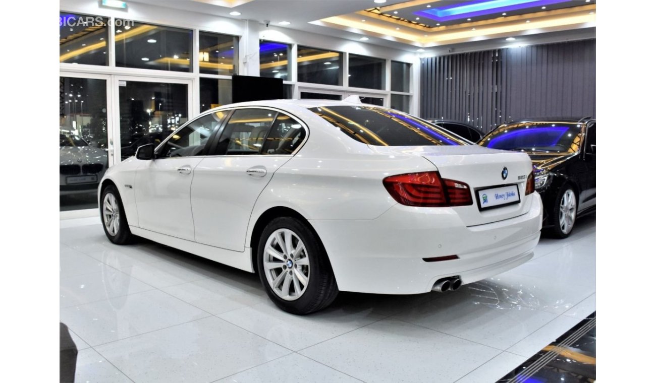 بي أم دبليو 520 EXCELLENT DEAL for our BMW 520i ( 2013 Model ) in White Color GCC Specs