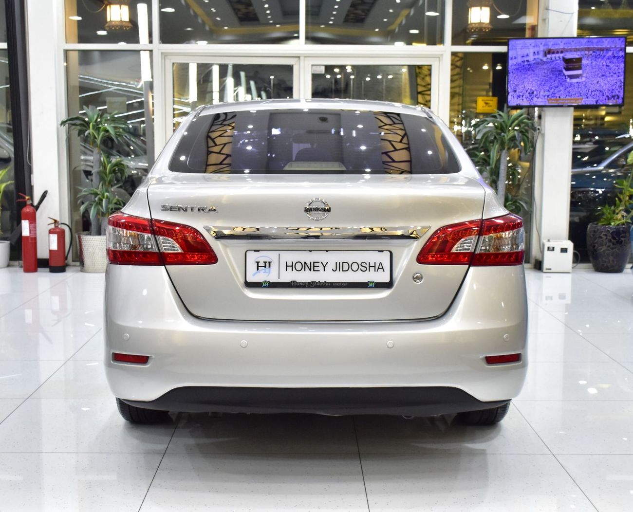 Nissan Sentra EXCELLENT DEAL for our Nissan Sentra ( 2018 Model ) in Silver Color GCC Specs