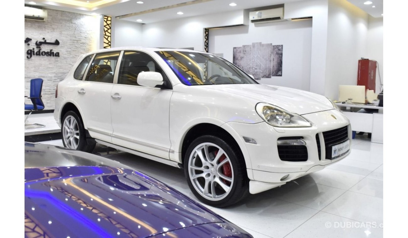Porsche Cayenne EXCELLENT DEAL for our Porsche Cayenne Turbo ( 2008 Model ) in White Color GCC Specs