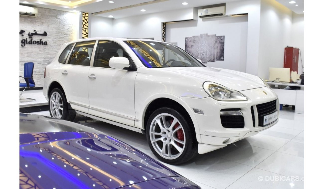 بورش كايان توربو EXCELLENT DEAL for our Porsche Cayenne Turbo ( 2008 Model ) in White Color GCC Specs