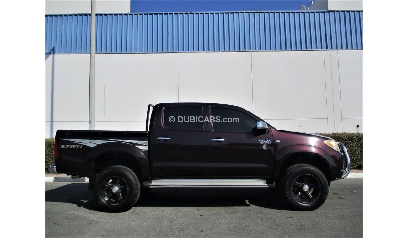 تويوتا هيلوكس تويوتا هايلكس 2007 فورويل استخدام شخصي صبغ وكاله بدون حوادث