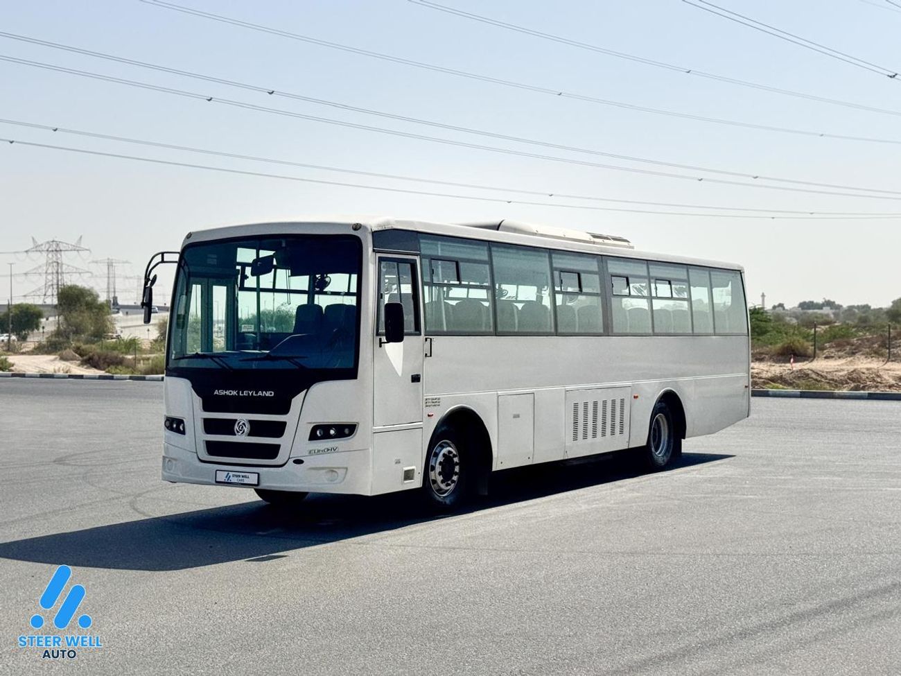 اشوك ليلاند فالكون H-Series 64-Seater Bus | Diesel | GCC Specs | Manual Transmission