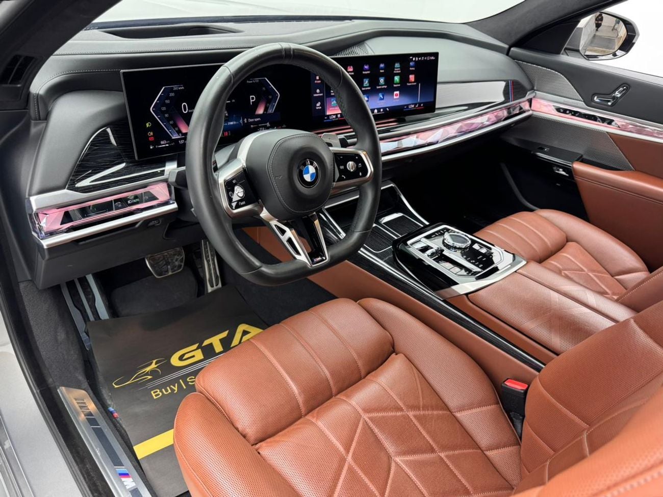 BMW 740i 2023 BMW 740i M-Sport, 2028 BMW Warranty And Service Pack, BMW Service History, GCC