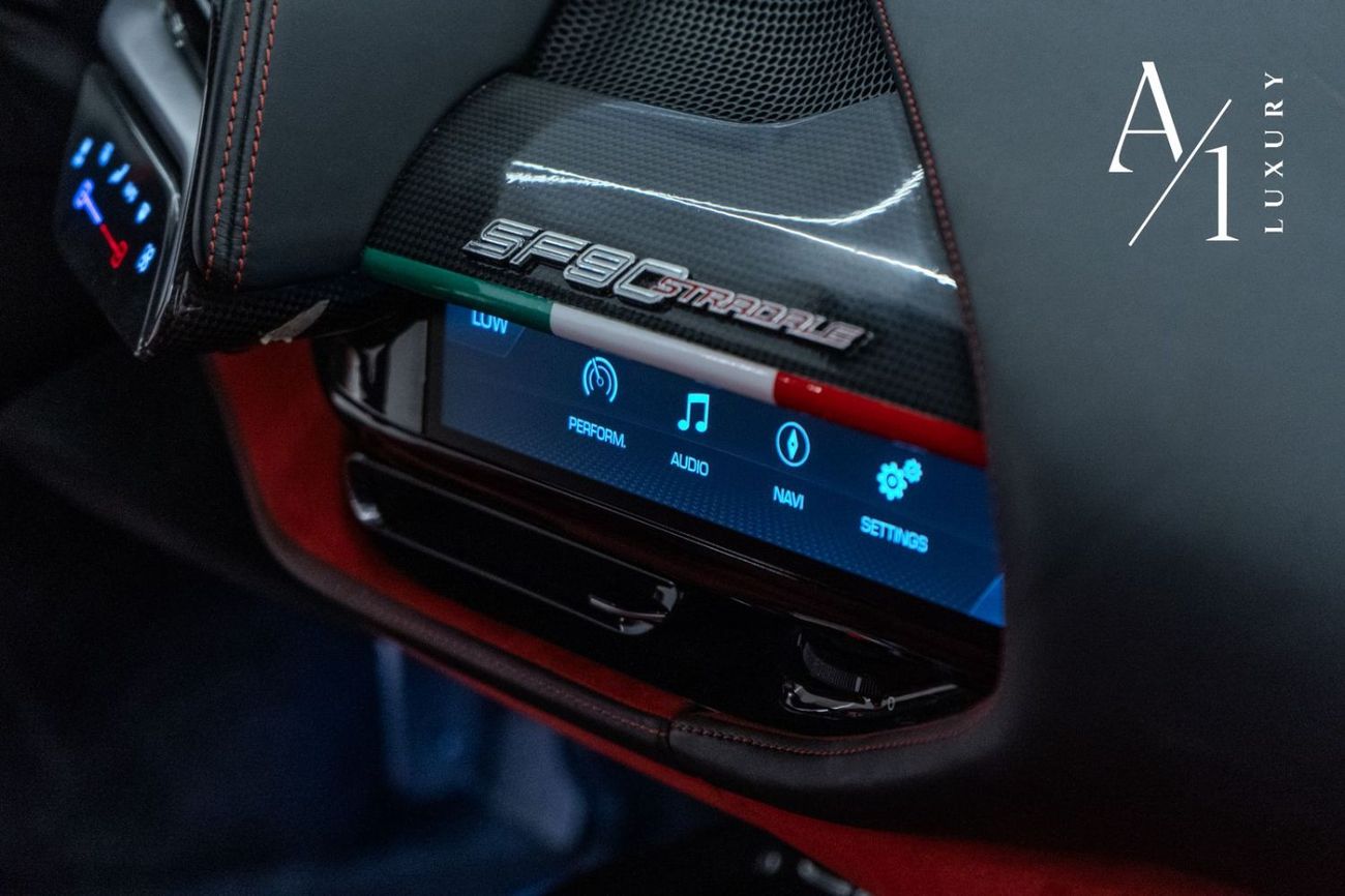 فيراري SF90 ستراديل 2021 Ferrari SF90 Stradale, Carbon Fiber Package, Full Ferrari Service History, GCC