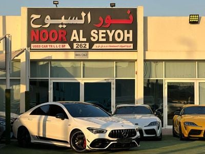 Mercedes Benz CLA 45 AMG MERCEDES BENZ AMG CLA45S IMPORT CLEAN TITLE FULL OPTION ORIGINAL PAINT NO ACCIDENT