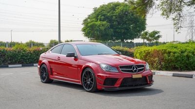 Mercedes-Benz C 63 Coupe C63 BLACK EDITION 2013 IMPORT FROM KOREA ONE OF 700 ALL WORLD