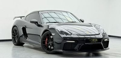 بورش كايمان 718 GT4 4.0L (414 HP) A/T 2023 Porsche 718 GT4 ,AL Nabooda Warranty ,Excellent Condition ,Korean