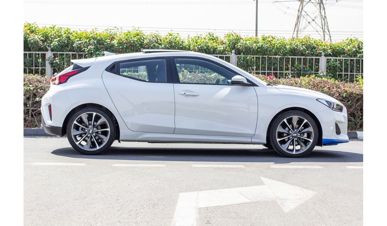 Hyundai Veloster HYUNDAI VELOSTER - 2019 - ASSIST AND FACILITY IN DOWN PAYMENT - 1070 AED/MONTHLY - 1 YEAR WARRANTY