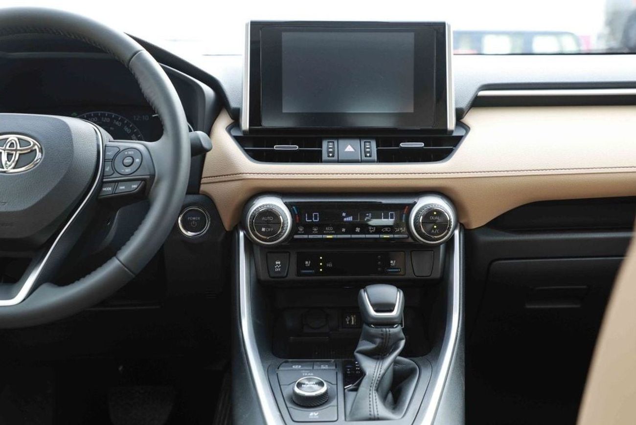 تويوتا راف ٤ 2025 TOYOTA RAV4 2.5 HIGH Hybrid - SILVER inside BEIGE | Export Only