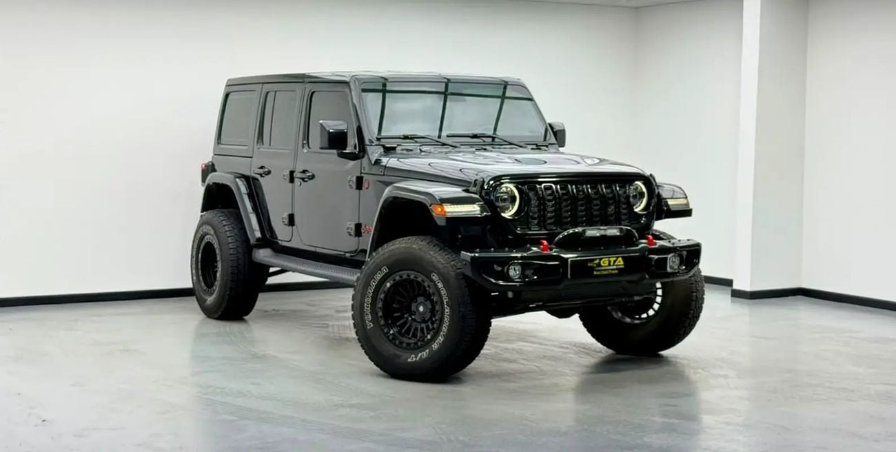 Jeep Wrangler RUBICON Unlimited Rubicon, Warranty, Full Service History, GCC