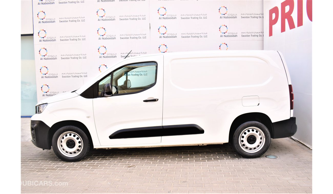 Peugeot Partner AED 782 PM | 1.6L MT GCC WARRANTY