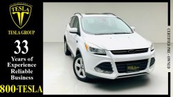 Ford Escape PANAROMIC + AWD + FULL OPTION / GCC / 2014 / WARRANTY / FULL DEALER SERVICE HISTORY / 458 DHS P.M...