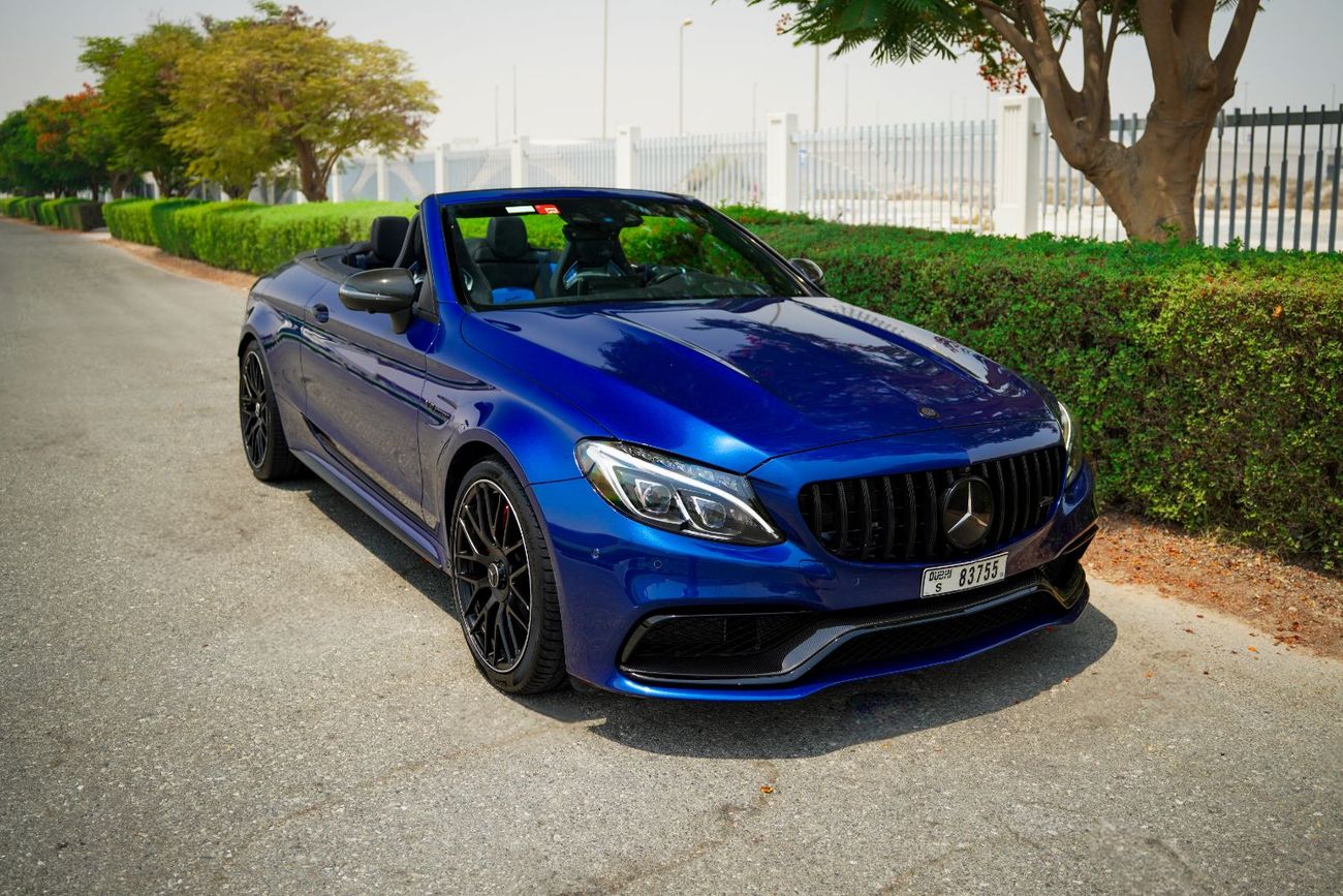 مرسيدس بنز C 63S AMG 4.0L V8 BiTurbo, 510 HP Convertible