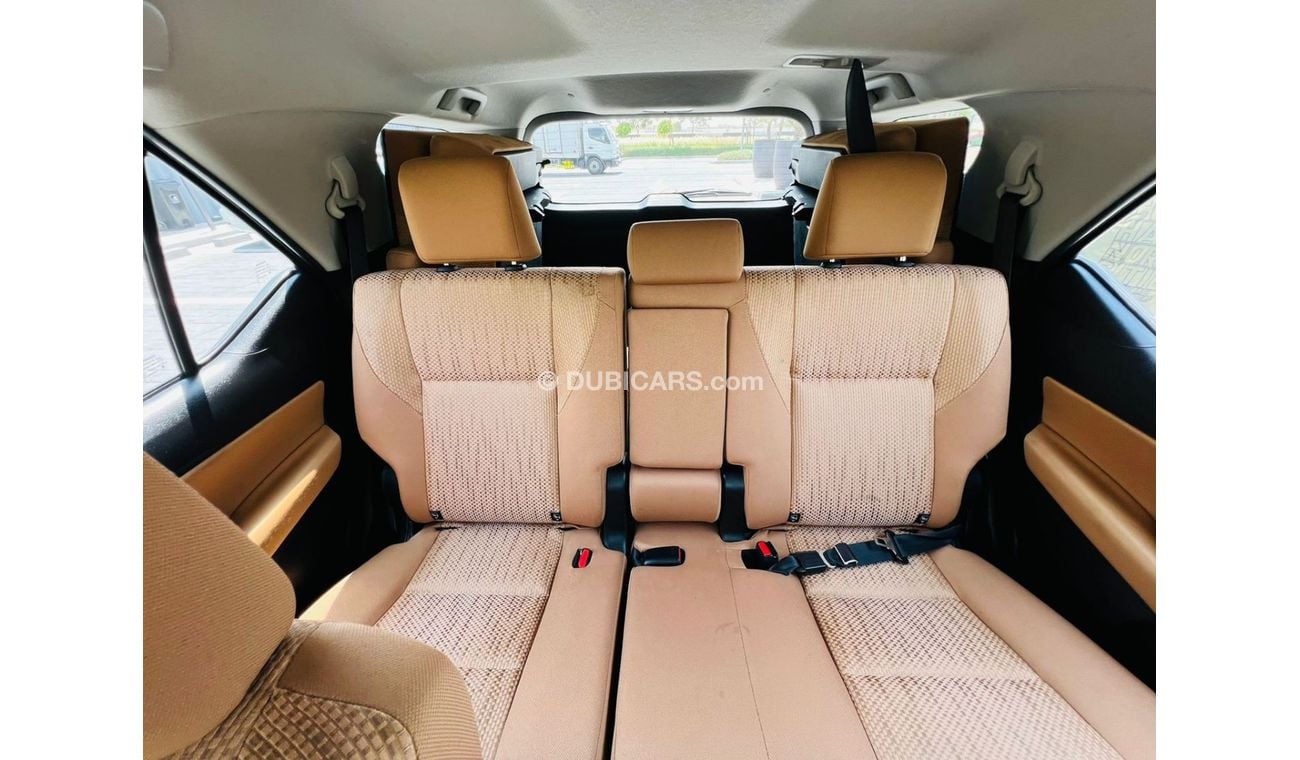 Toyota Fortuner EXR || FSH || Warranty until 2024 || 7 seater || GCC || 0% DP || Pristine Condition