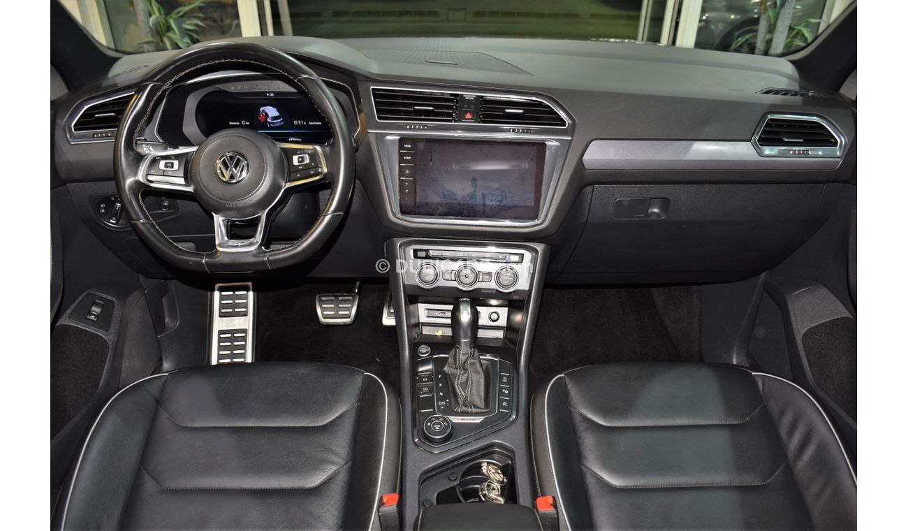 Volkswagen Tiguan EXCELLENT DEAL for our Volkswagen Tiguan R-Line 4MOTION 2019 Model!! in Beige / Silver Color! GCC Sp