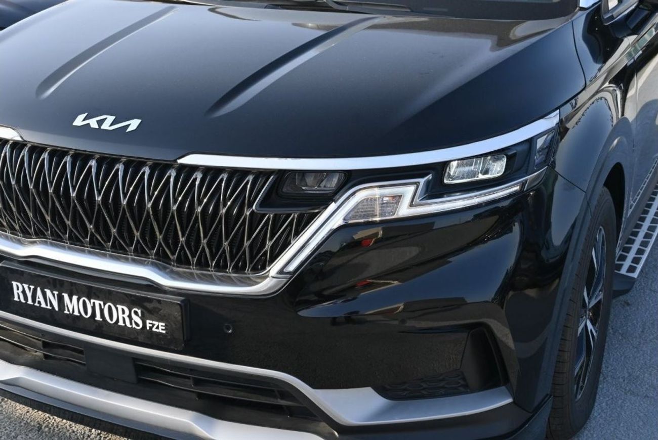كيا كارنيفال Kia Carnival 3.5L V6, Petrol, Hi-Roof Limousine, Model 2023, Color Black