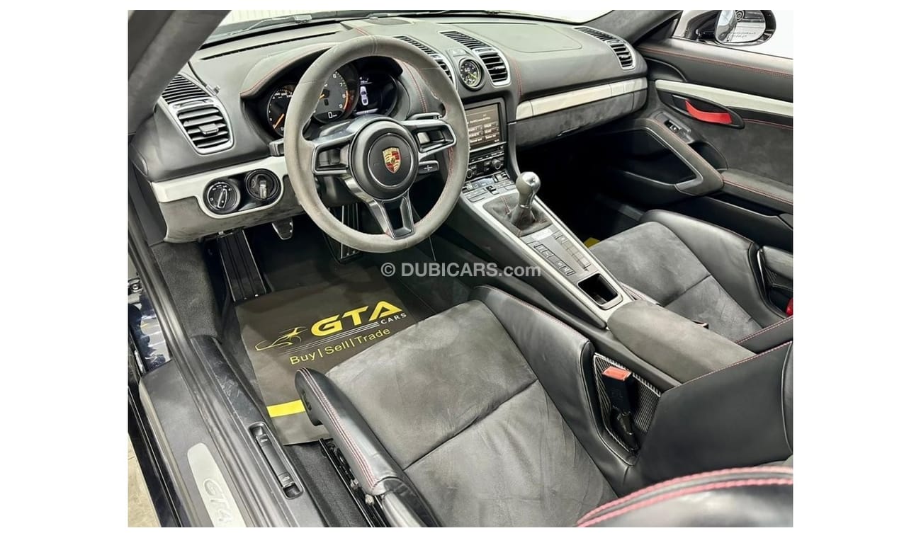 Porsche 718 Cayman 2016 Porsche Cayman GT4 Manual Transmission, Warranty, Full Porsche Service History, Low Kms, GCC