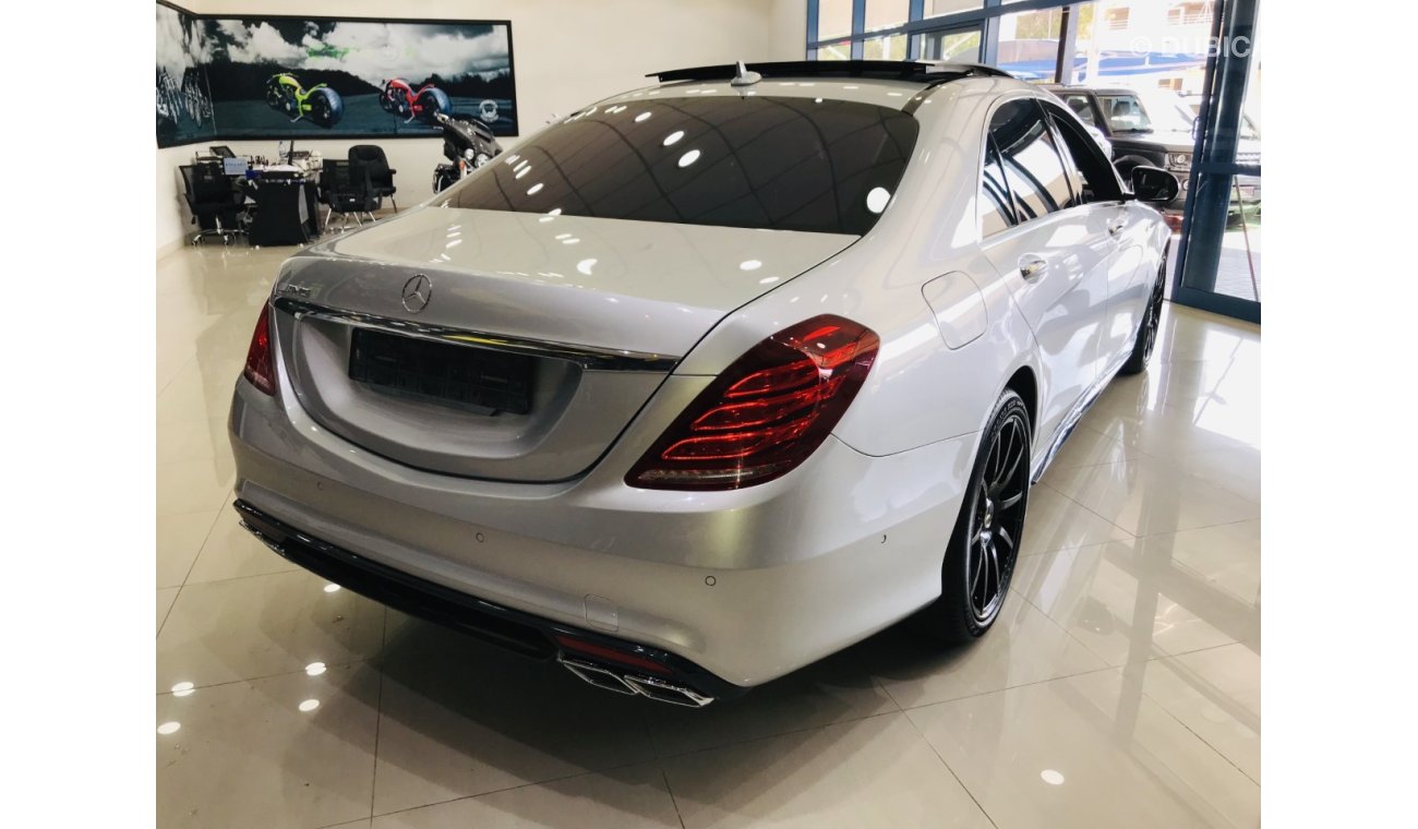 Mercedes-Benz S 500 -2015 - ONE YEAR WARRANTY - ( 3200 AED PER MONTH )