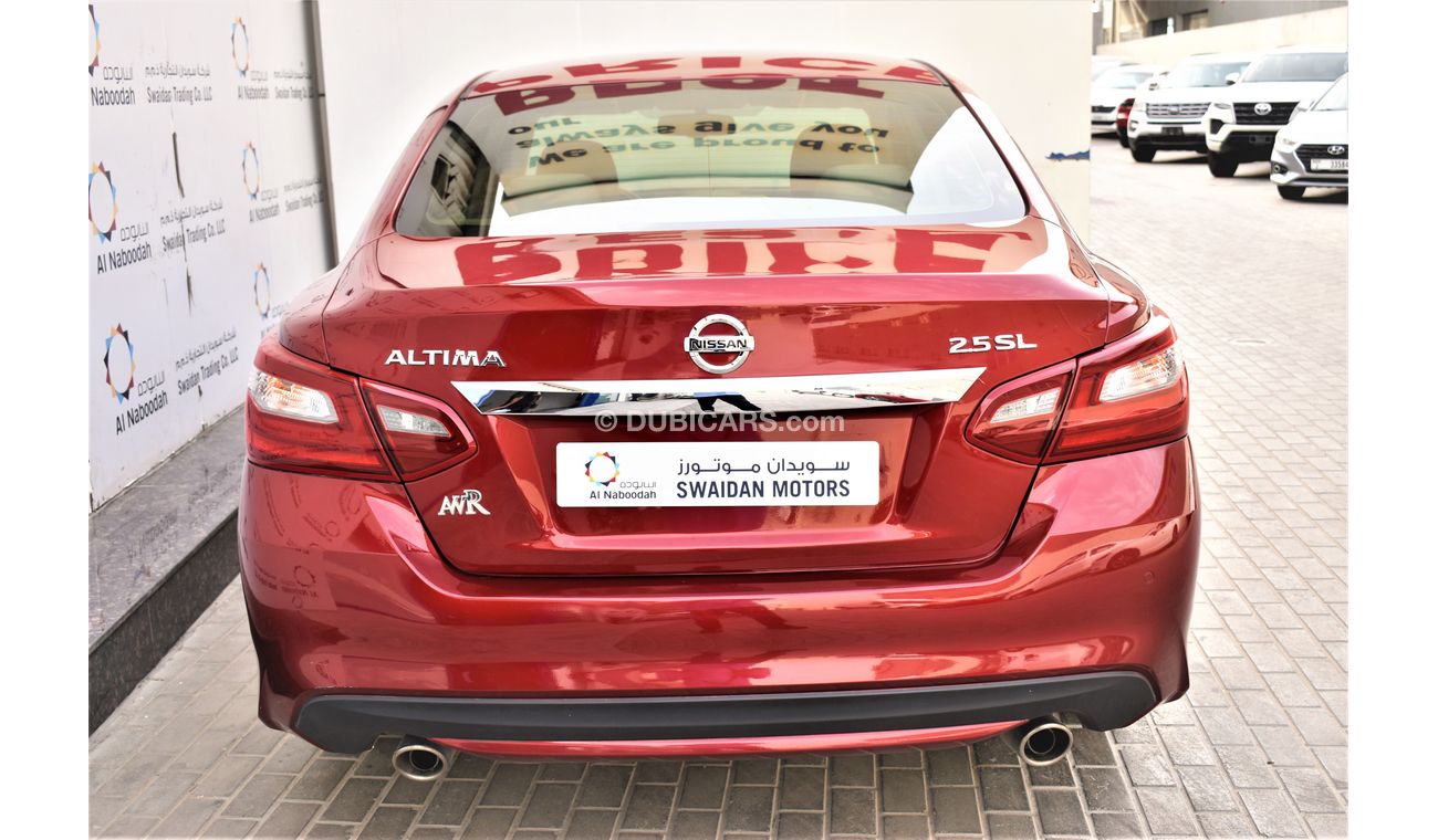 Nissan Altima AED 929 PM 2.5L SL GCC DEALER WARRANTY