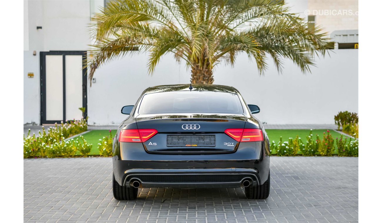 Audi A5 Exclusive 3.0L S-Line Coupe - Top of the Range! - Under Warranty! - AED 1,351 Per Month - 0% DP