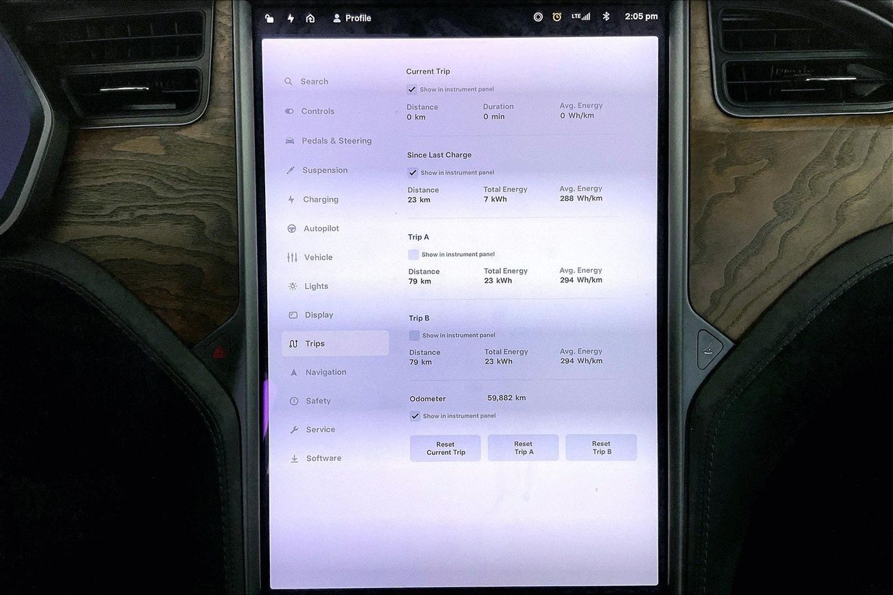 تسلا Model S 100D