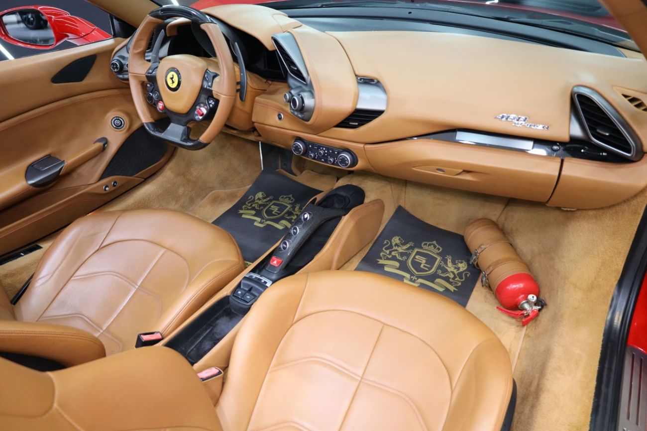 فيراري 488 سبايدر 2017 Ferrari 488 Spider, Carbon Exterior/Interior, Passenger Display, GCC Specs!!