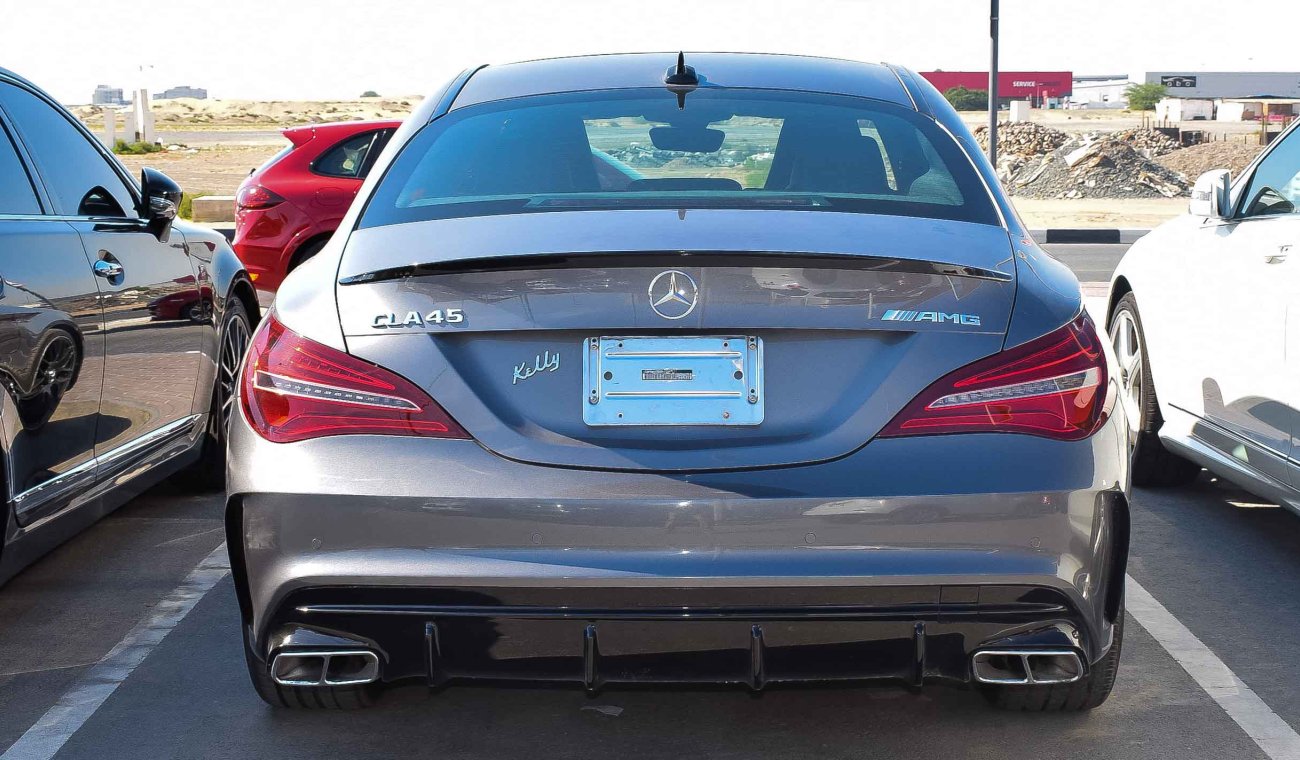 Mercedes-Benz CLA 250 with CLA 45 badge