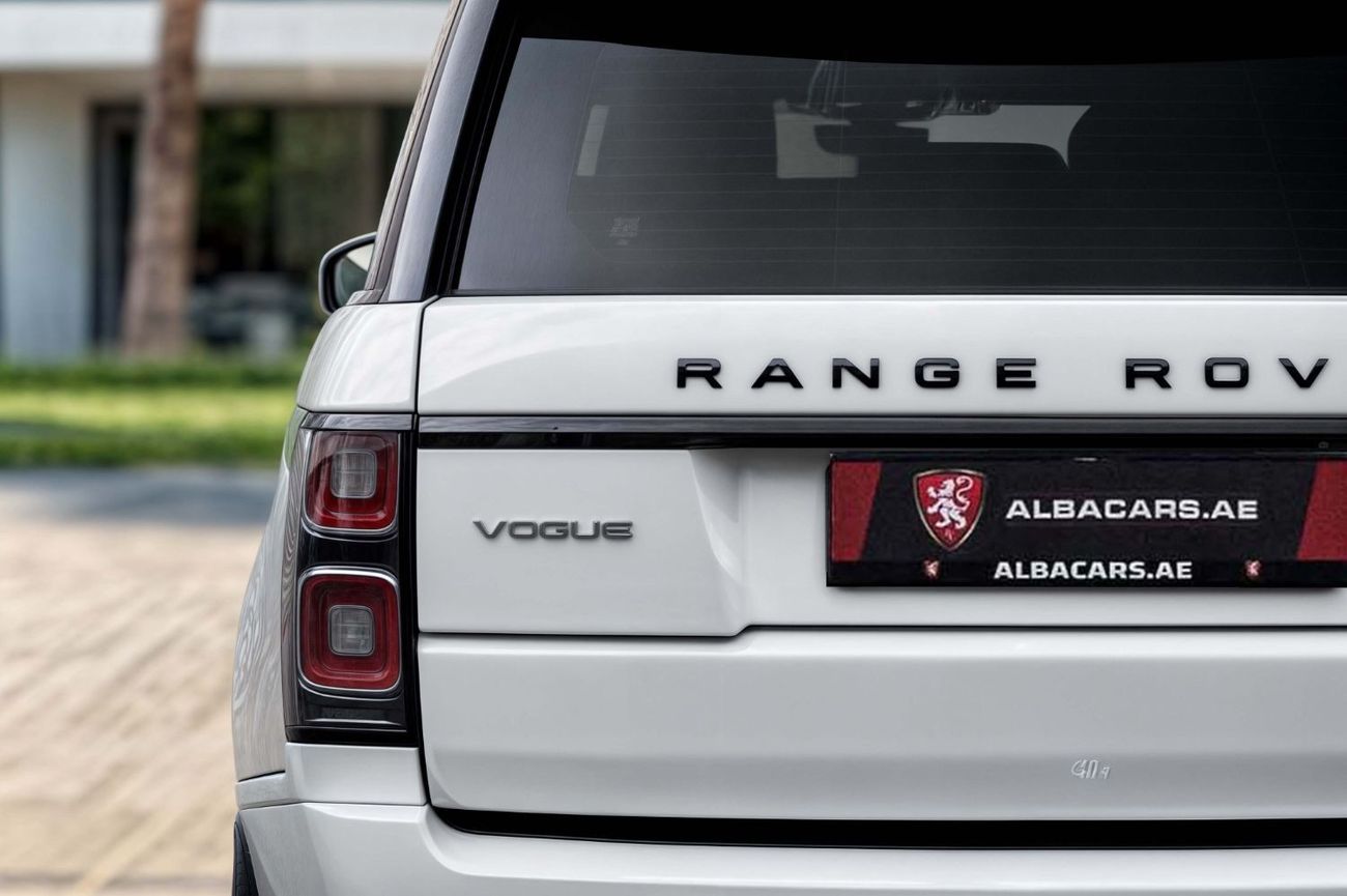 Land Rover Range Rover Vogue SE SuperCharged | 3,329 P.M  | 0% Downpayment | Under Warranty!
