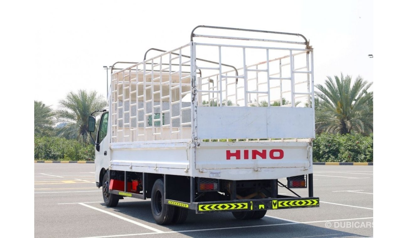 Hino 300 Short Chassis Truck with Grill Body | GCC Specs | Excellent Condition