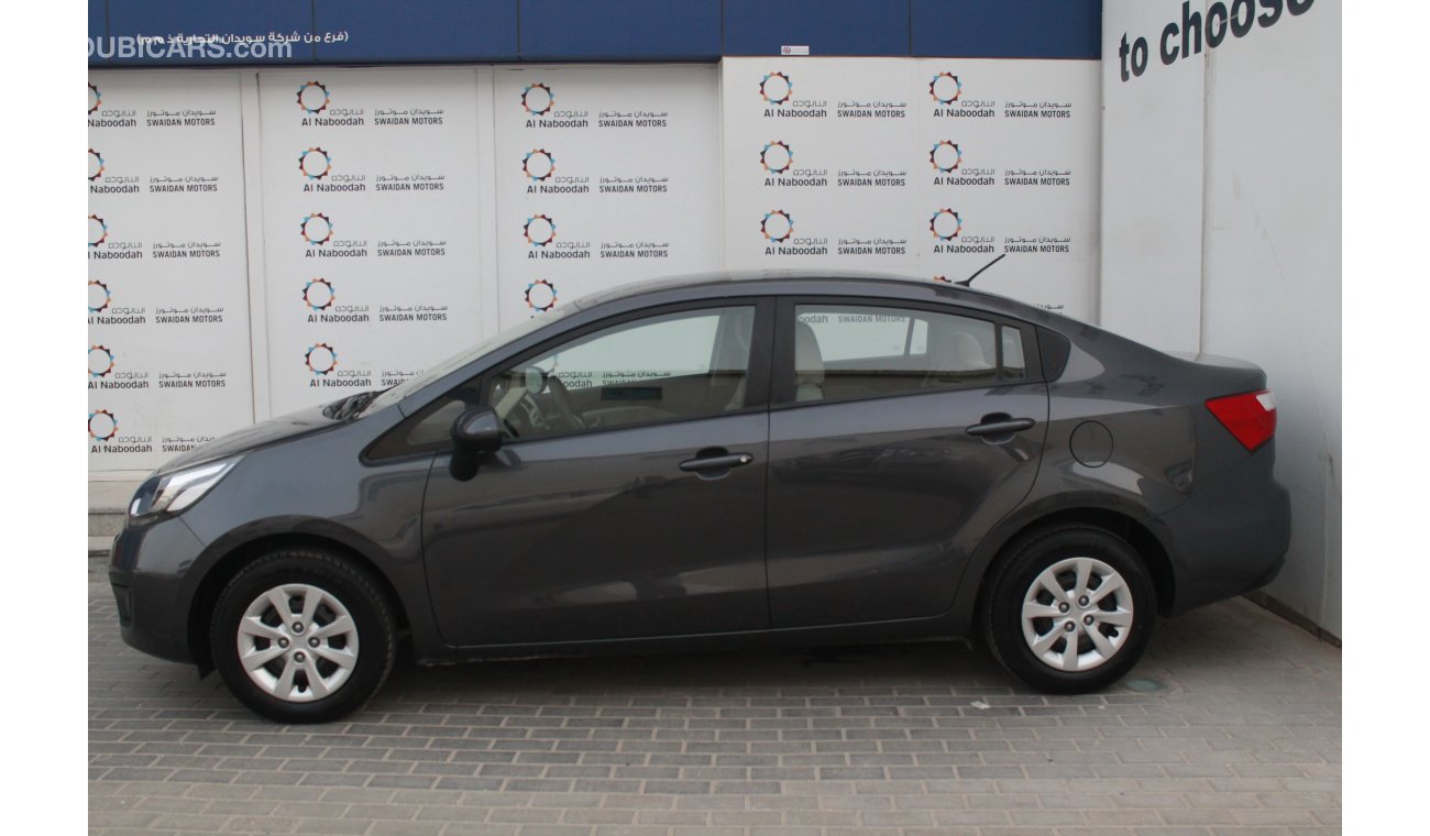 Kia Rio 1.4L SEDAN 2015 MODEL WITH WARRANTY