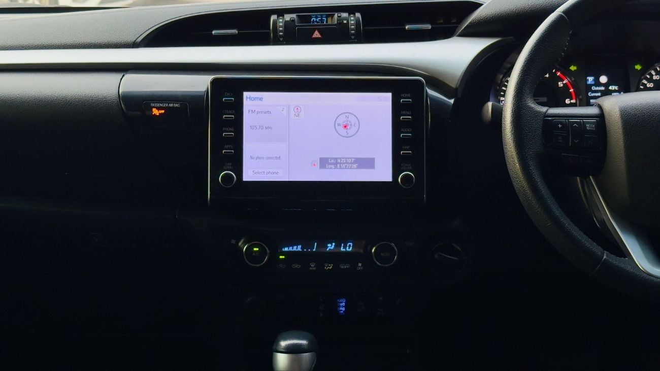 Toyota Hilux DOUBLE CABIN | AUTOMATIC TRANSMISSION | 2.8L DIESEL ENGINE | 4WD | 2021