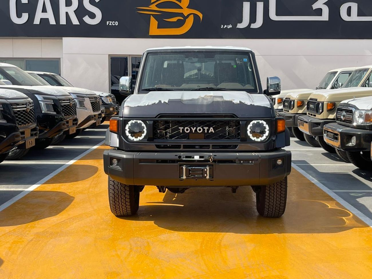 تويوتا لاند كروزر بيك آب Toyota LC DC AT Diesel 2025 2.8L Full GREY