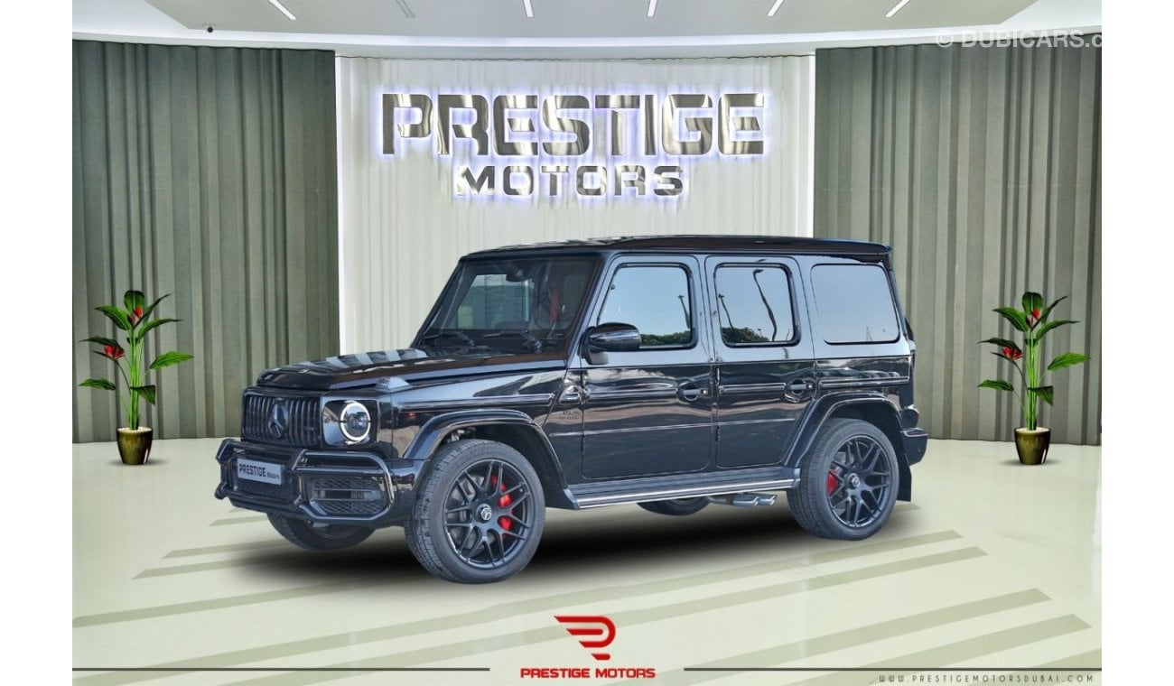 مرسيدس بنز G 63 AMG Double Night Pack G-Manufaktur 2022