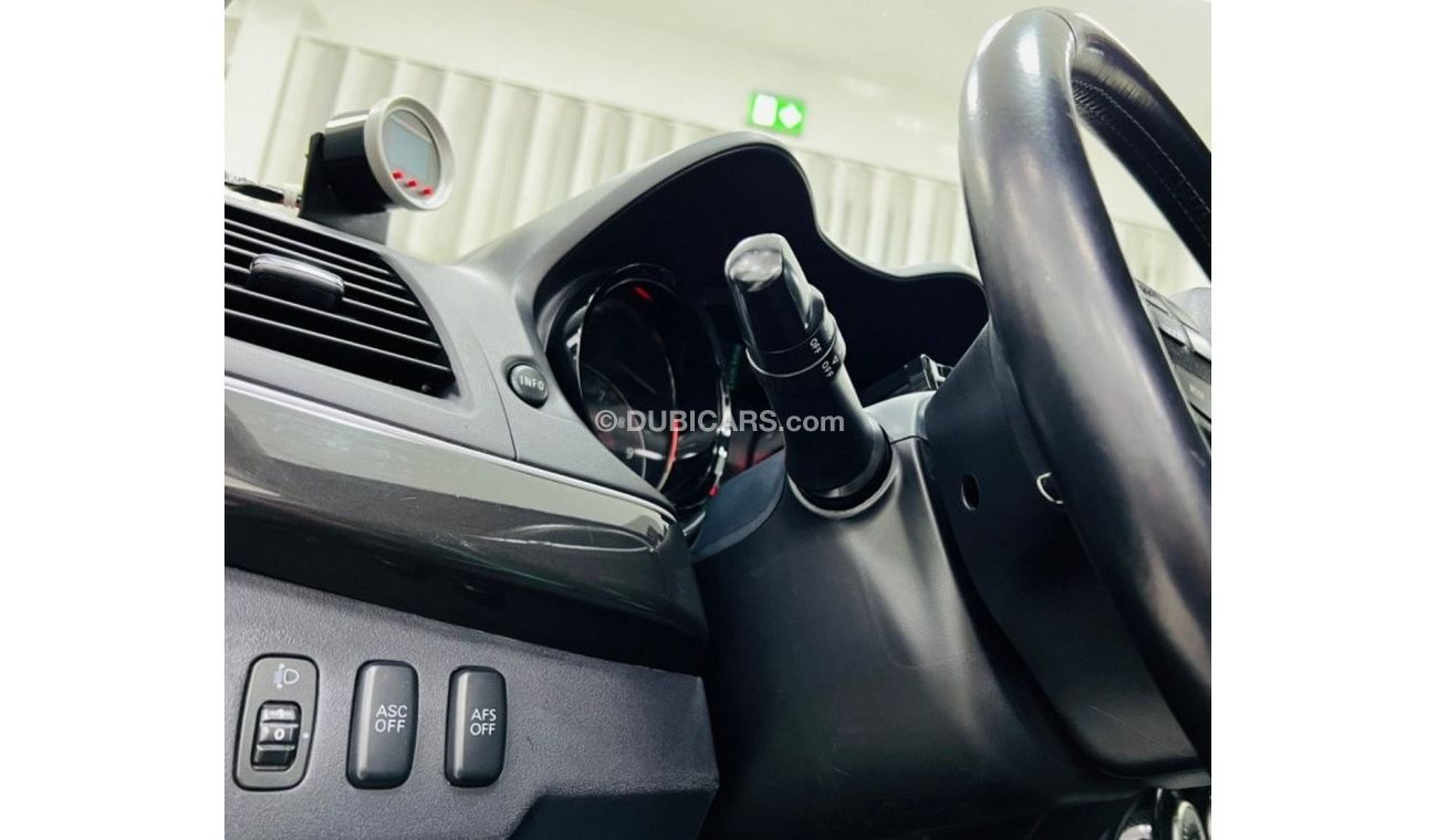 Mitsubishi Lancer Evo .. 600 hp .. GCC .. Perfect Condition