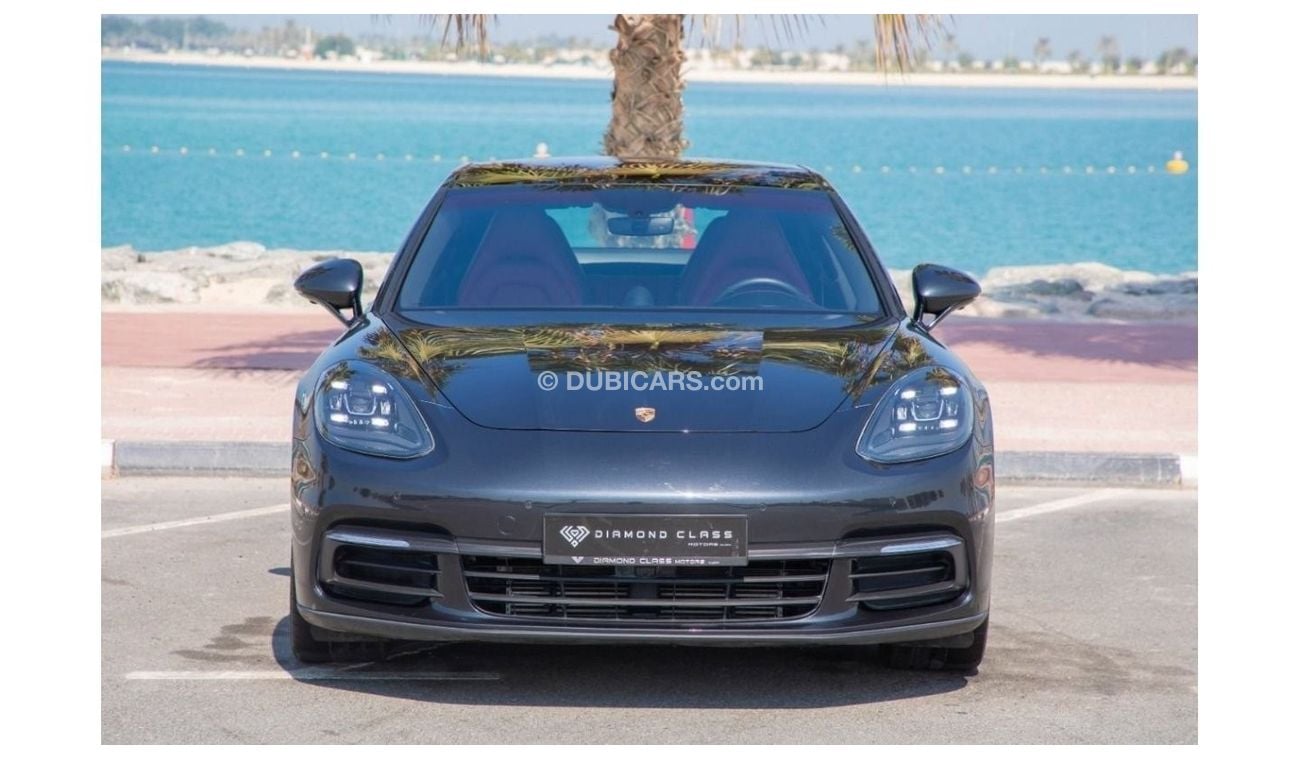 Porsche Panamera Porsche Panamera 4  3.0T V6  Red Interior  Full Option 2020 GCC