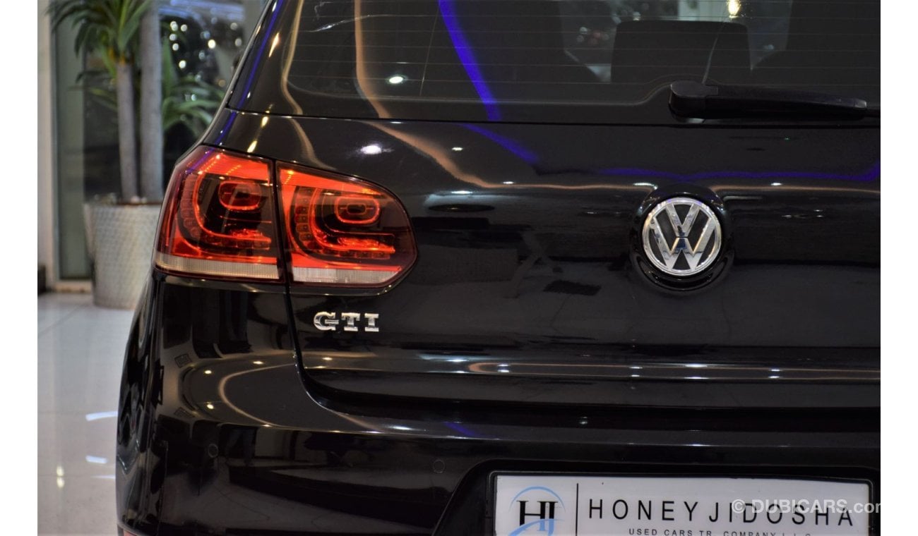 Volkswagen Golf EXCELLENT DEAL for our Volkswagen GTi 2012 Model!! in Black Color! GCC Specs