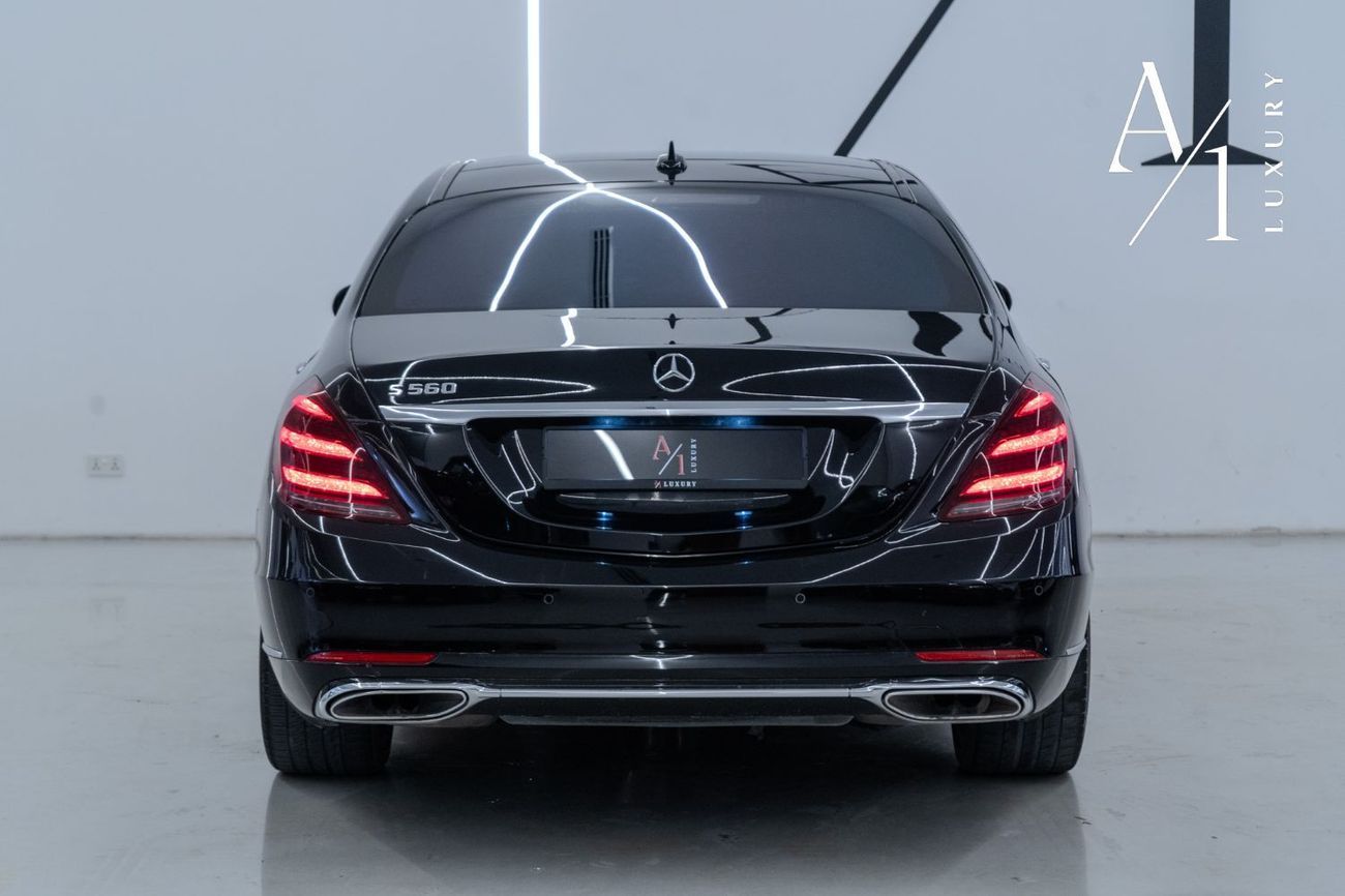 مرسيدس بنز S 560 Std 4.0L (463 HP) 2020 Mercedes Benz S560 LWB, Warranty, Service History, Fully Loaded, Excellent Co