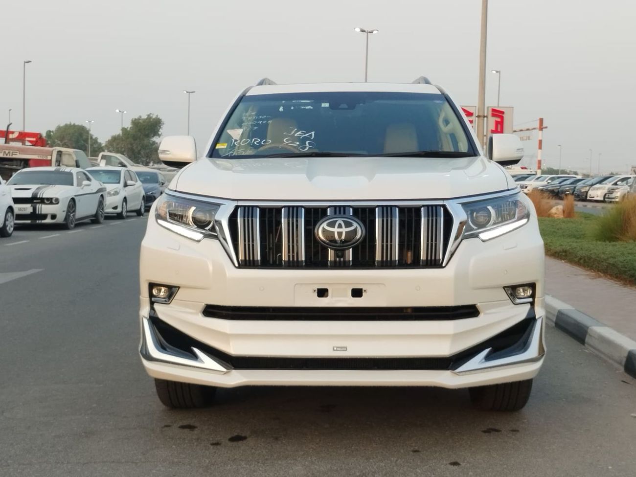 Toyota Prado Toyota prado txl white with beigie interior diesel  rhd 7seaters