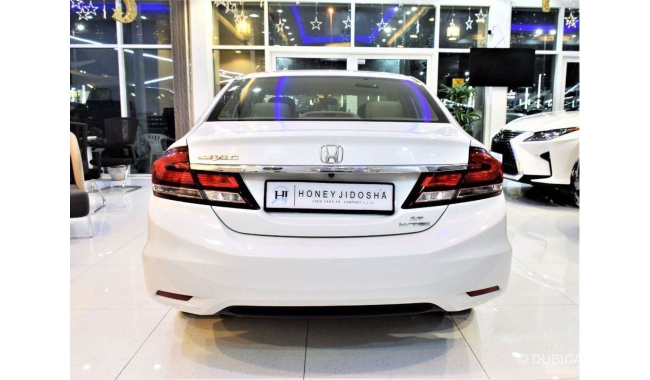 Honda Civic AMAZING Honda Civic 1.8 i-VTEC 2014 Model White Color GCC Specs