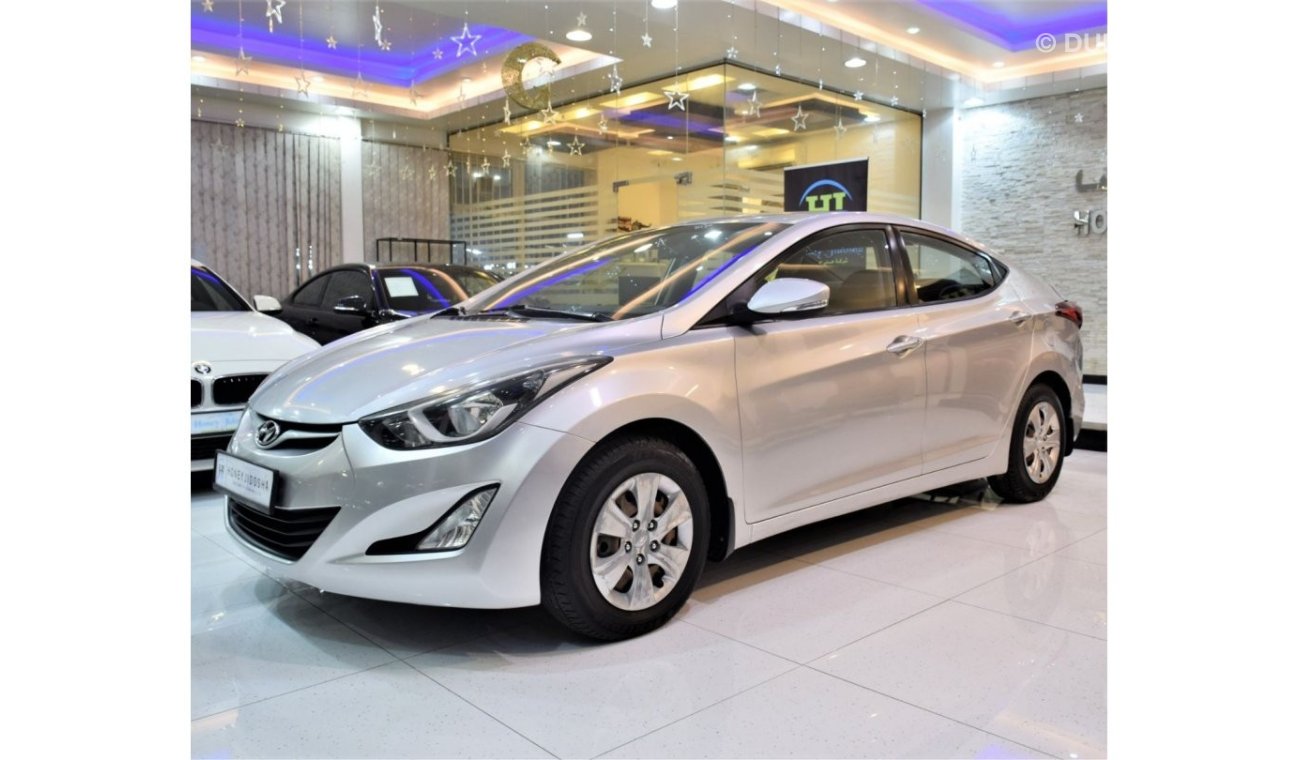 هيونداي إلانترا Hyundai Elantra 1.6L 2015 Model!! in Silver Color! GCC Specs