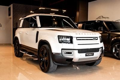 Land Rover Defender 110 HSE P400 | GCC Specs | Under Warranty & Service Contract