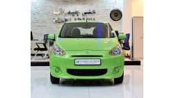 Mitsubishi Mirage AMAZING Mitsubishi Mirage 2014 Model!! in Green Color! GCC Specs