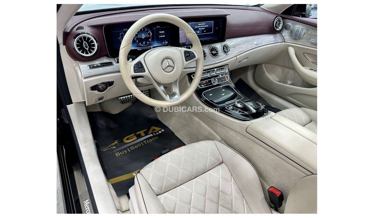 Mercedes-Benz E200 2017 Mercedes-Benz E200 AMG Coupe, Service History, Warranty, GCC