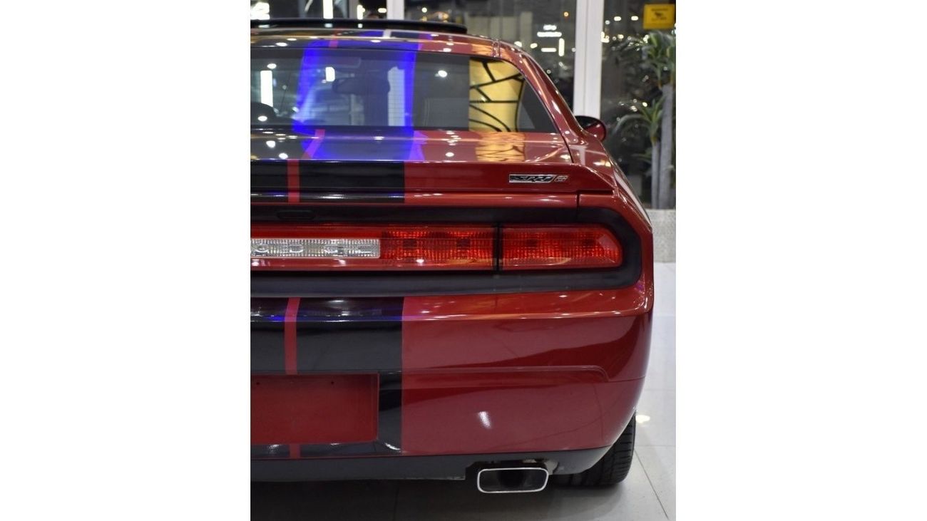 Dodge Challenger EXCELLENT DEAL for our Dodge Challenger SRT8 392 HEMI ( 2012 Model ) in Red Color GCC Specs