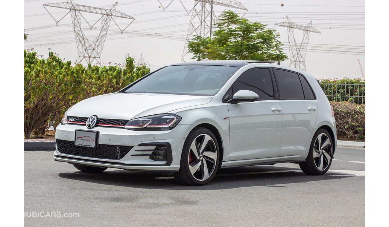 Volkswagen Golf GTI - 2018 - GCC - ZERO DOWN PAYMENT - 2390 AED/MONTHLY - DEALER WARRANTY